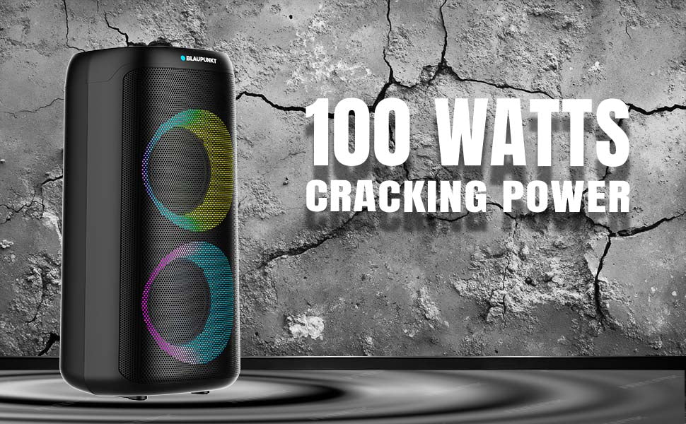 The New Rock and Roll Rave Party Speaker is here! Let the Party Start and the Bass Flow!