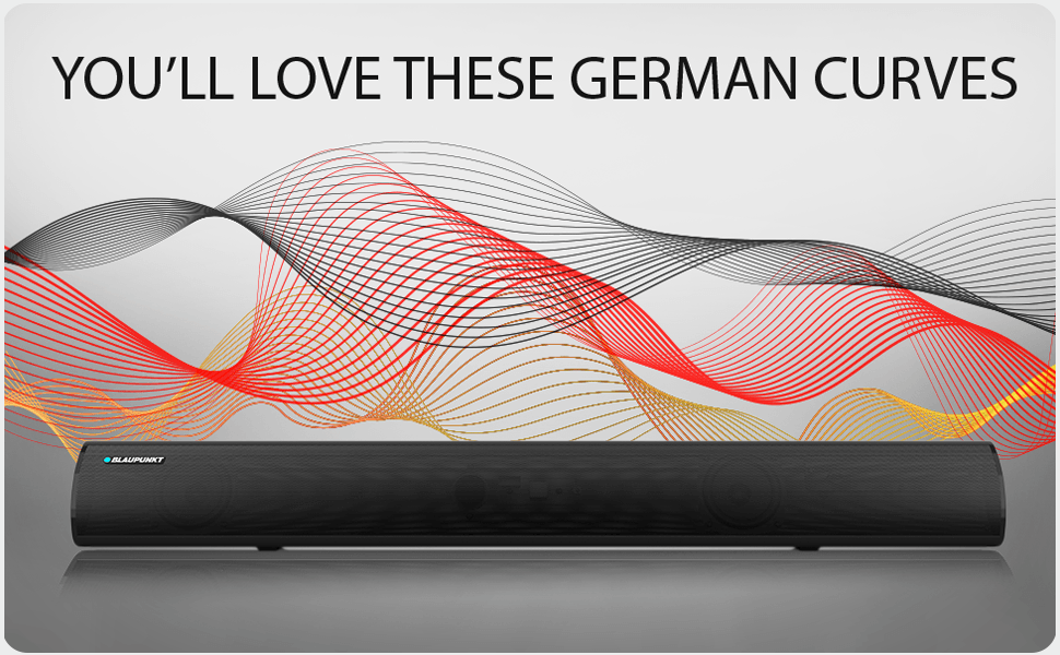 The New SBA01 Rekurve. Acoustic Science Shapes The Future Of Soundbars. - Blaupunkt India
