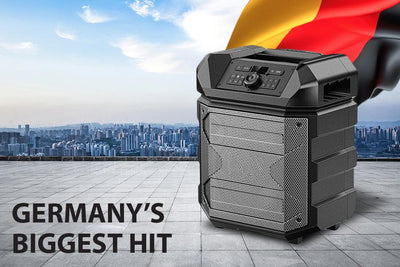 This is big! The new Blaupunkt PS150. It’s got everything you need to start the party!