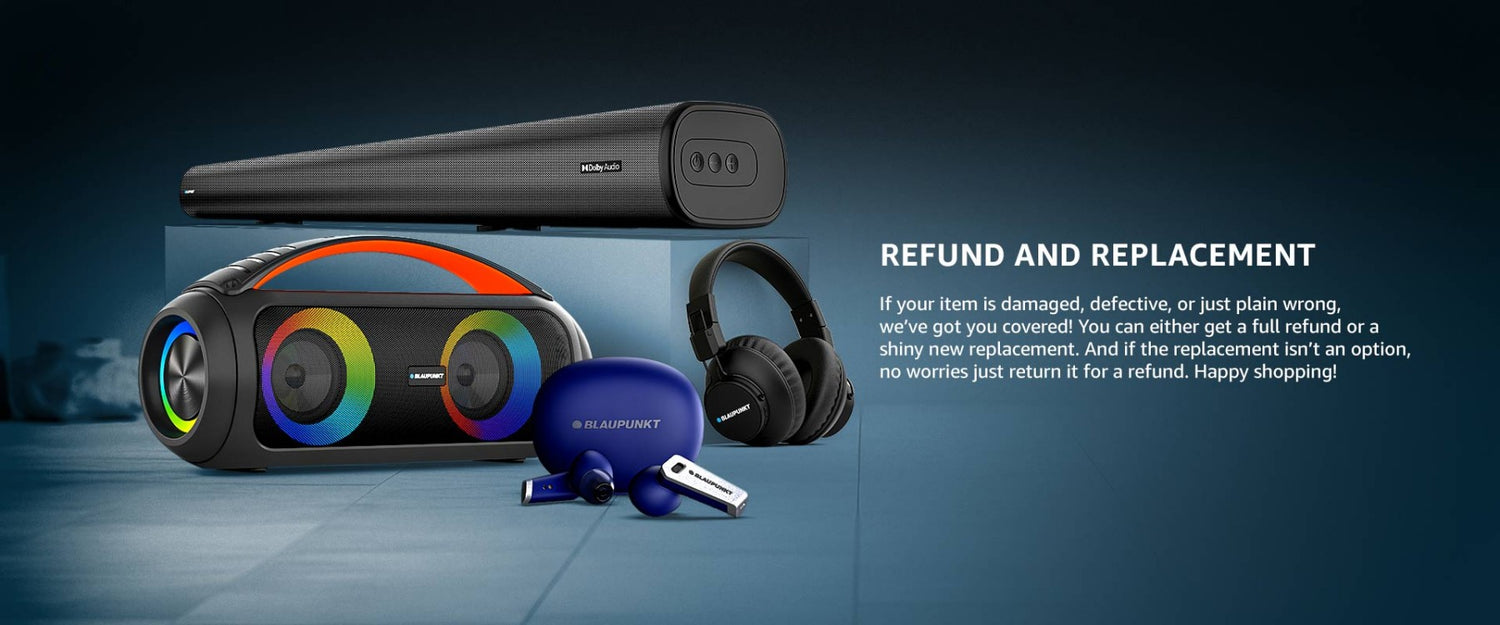 Blaupunkt Refund policy 
