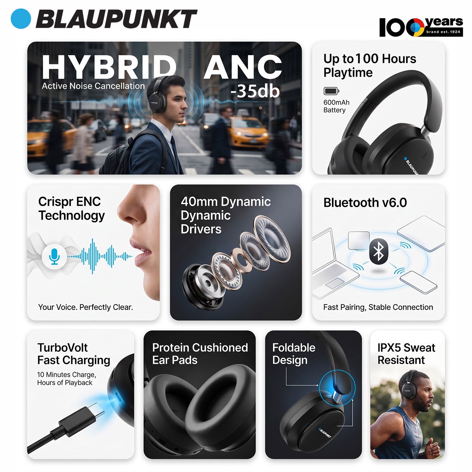 BH61 ZENX MOKSHA HYBRID ANC HEADPHONE