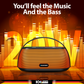 ATOMIK Grab 20W Portable Boombox Party Speaker (Orange)