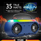 Atomik Kolors Boombox Portable Party Speaker (Blue)