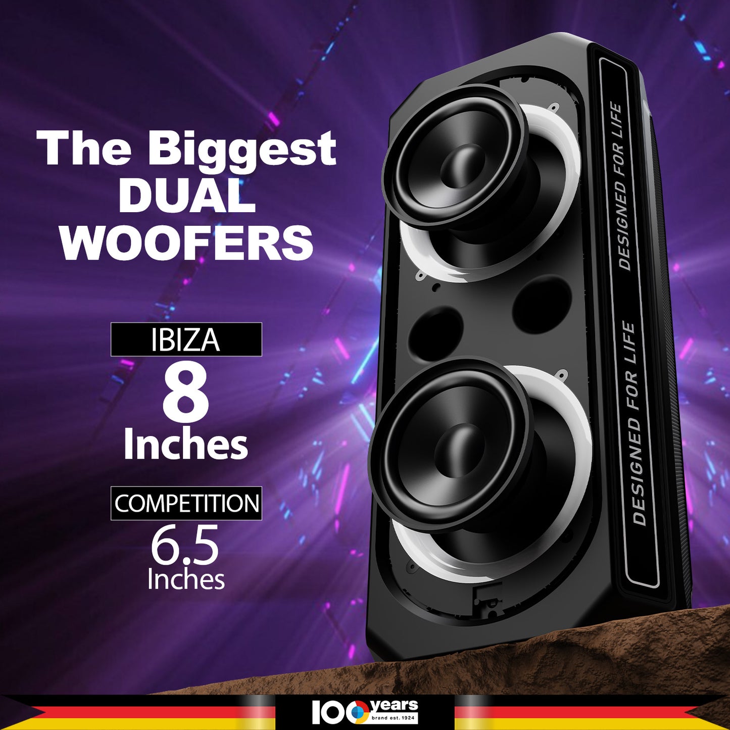 ROCK & ROLL IBIZA India’s one of the Party Speaker with Recording