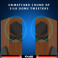 ROCK & ROLL TSP Tower Speakers Brown