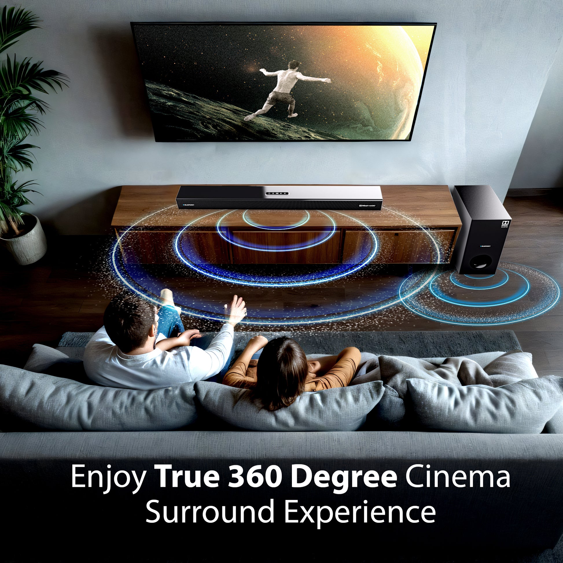 Dolby Soundbars with Wireless subwoofer 