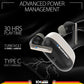BTW100 Khrome+ True Wireless Bluetooth Earbuds (BK)