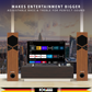 ROCK & ROLL TSP Tower Speakers Brown
