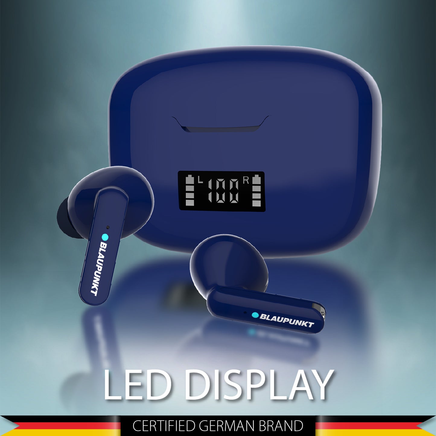 BTW10S TWS with LED Indicator Refurbished (Black)