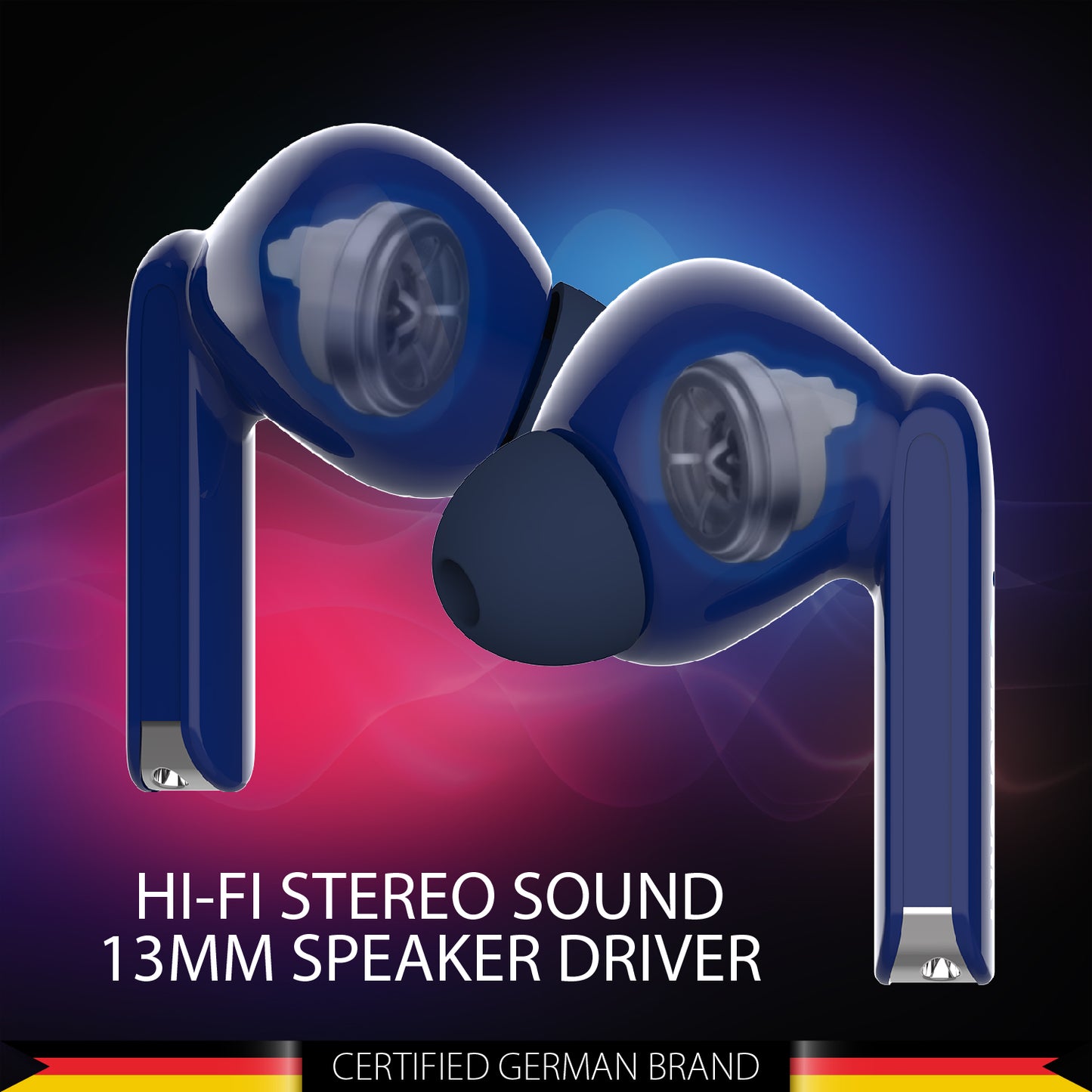 BTW10S TWS with LED Indicator Refurbished (Black)