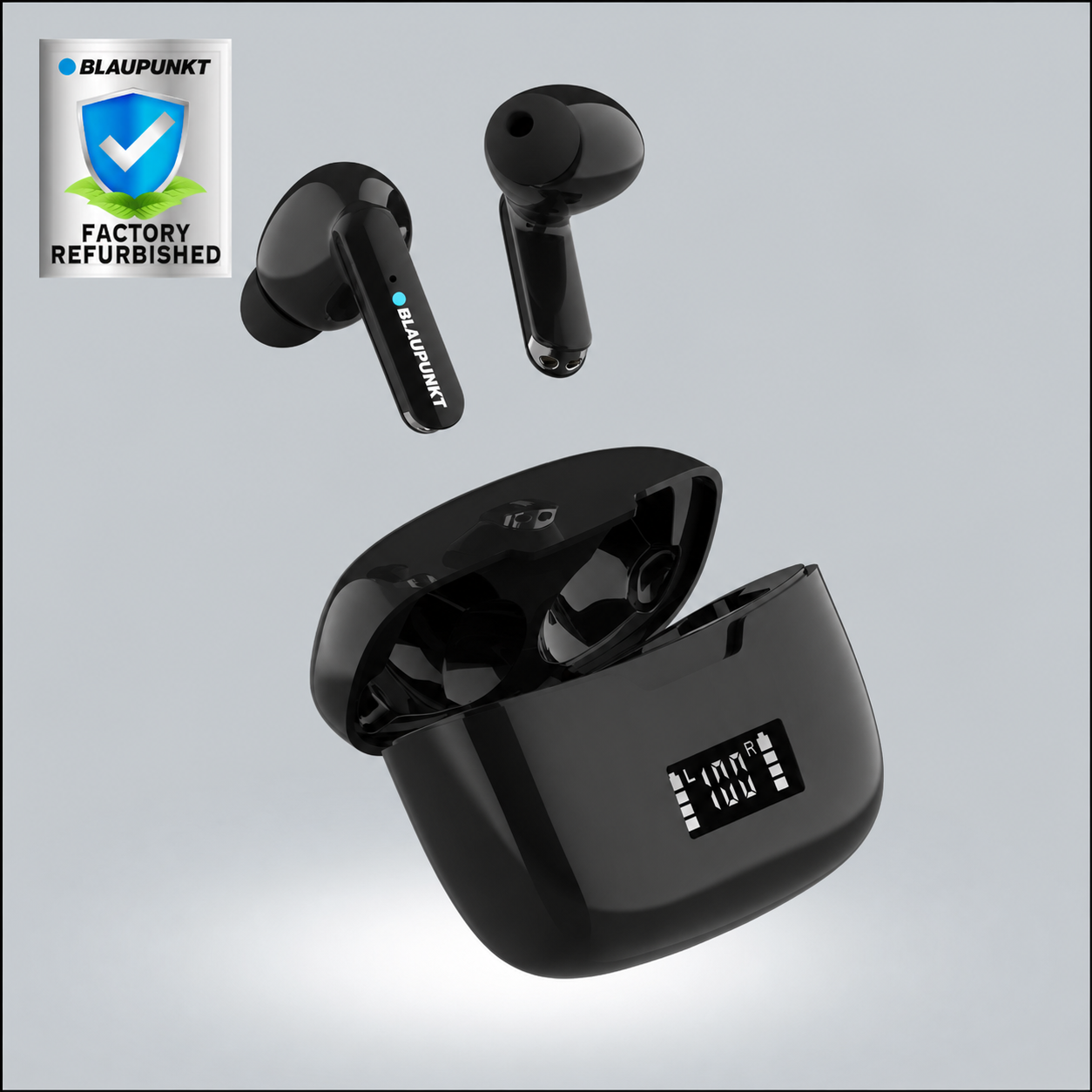 BTW10S TWS with LED Indicator Refurbished (Black)