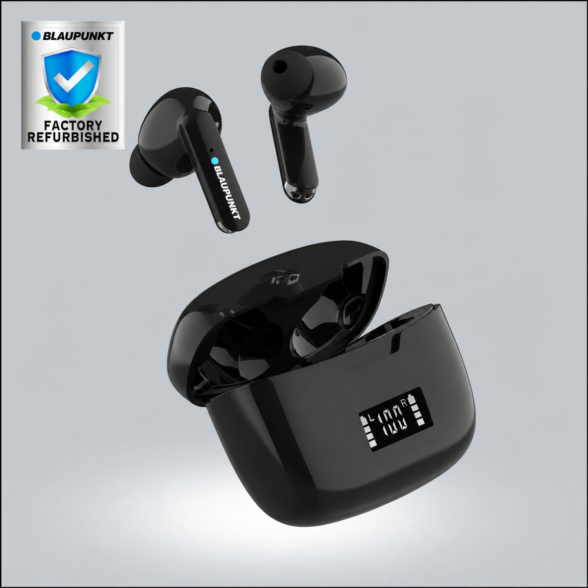 BTW10S TWS with LED Indicator Refurbished (Black)