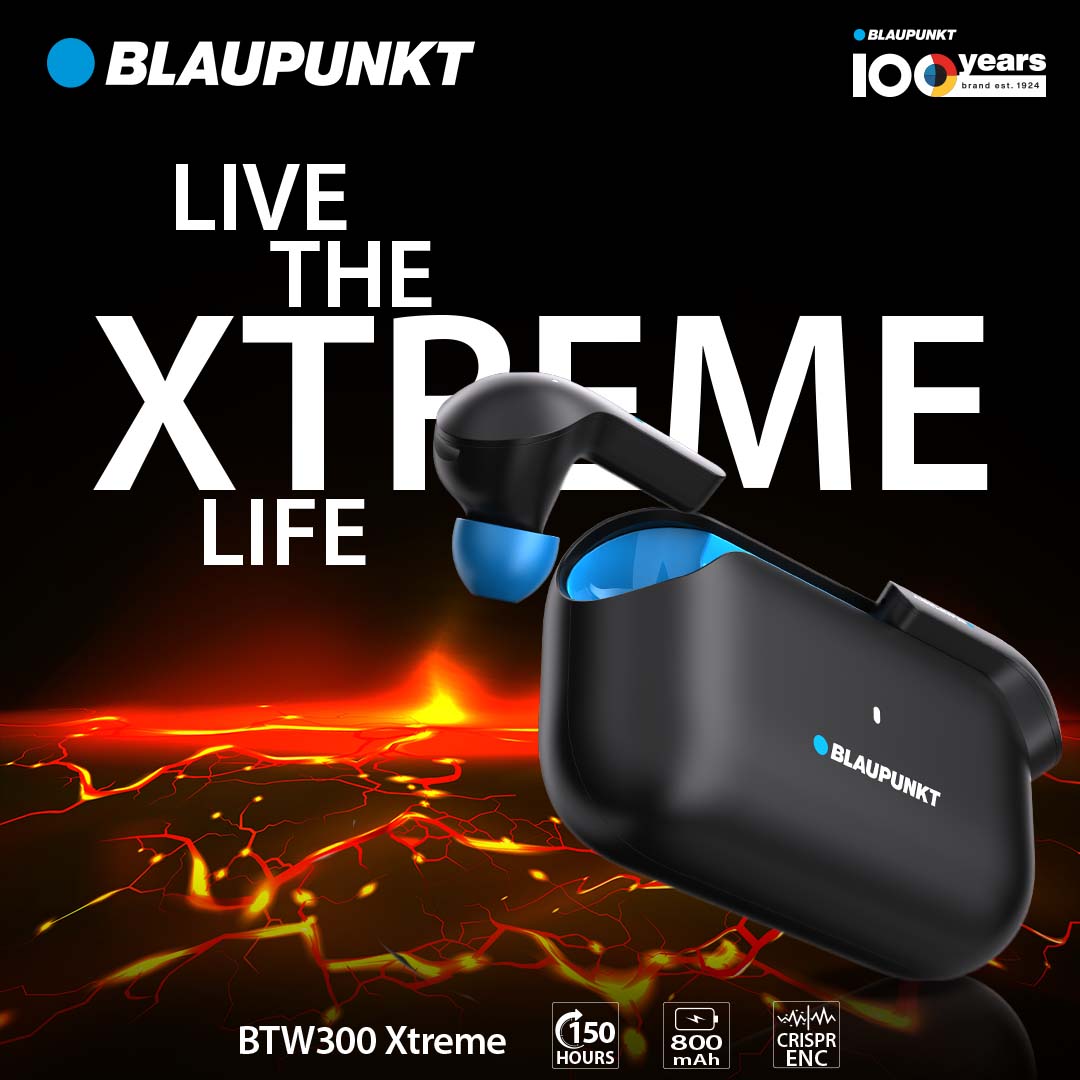 BTW300 Xtreme True Wireless ENC Earbuds (BK)