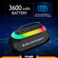 Atomik Kolors Boombox Portable Party Speaker (Black)