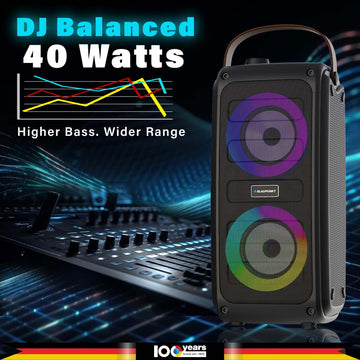 Atomik PS40 Elite  Bluetooth 40W Outdoor Party Speaker