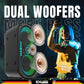 Blaupunkt Rock & Roll RHYTHM 100W with Dual 6.5'' woofers, Bass Boost, TWS Party Speaker