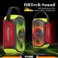 Portable party speaker with stand 