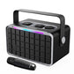 Atomik Retro Vibe 20W Portable Boombox Party Speaker (Black)