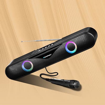 SBA20 KONCERT Bluetooth Party soundbar with Karaoke MIC - Blaupunkt India