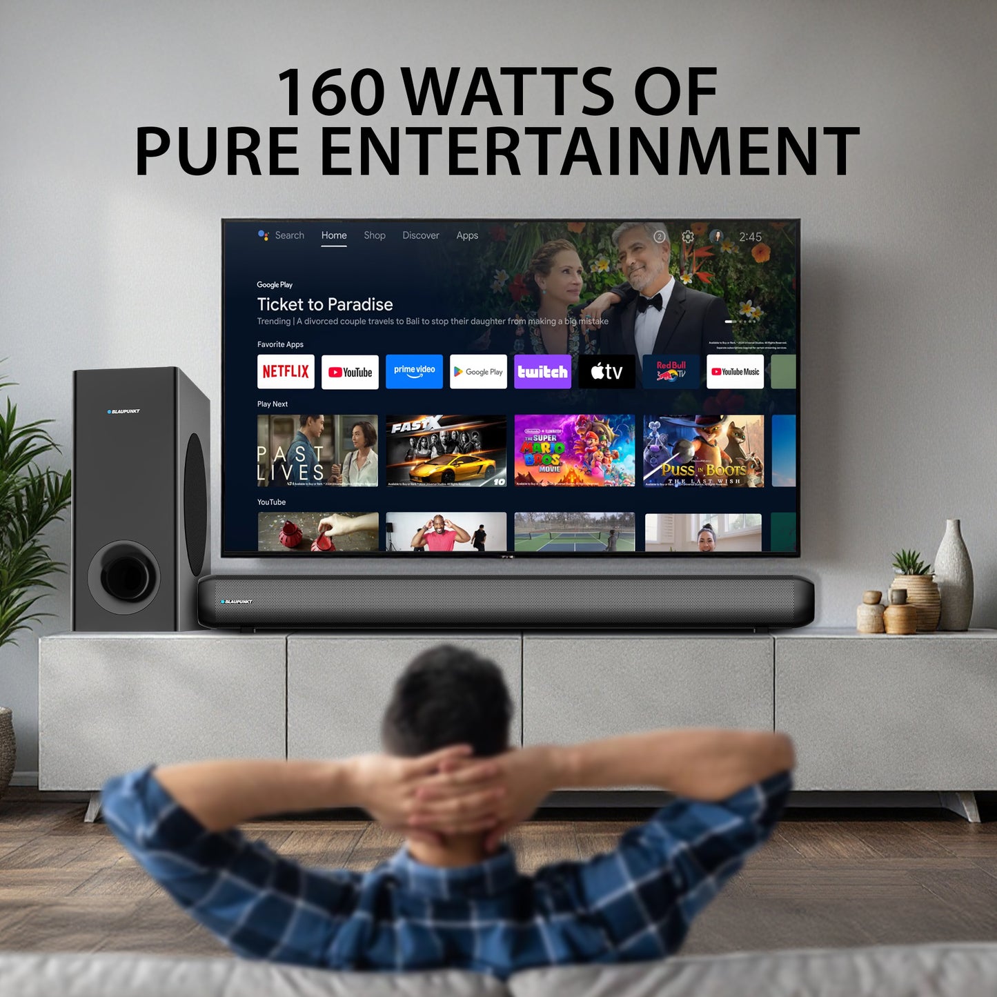 Best soundbar with subwoofer 