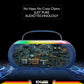 Atomik Kolors Boombox Portable Party Speaker (Blue)