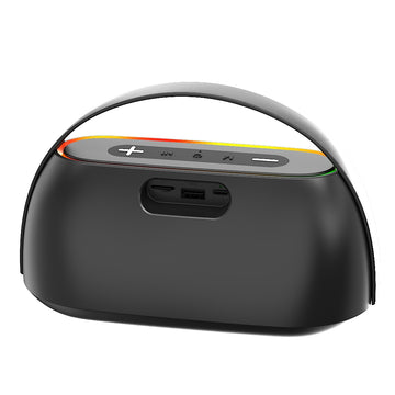 Atomik Grab 20W Portable Boombox Party Speaker (Black)