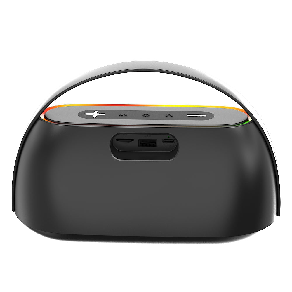 Atomik Grab 20W Portable Boombox Party Speaker (Black)