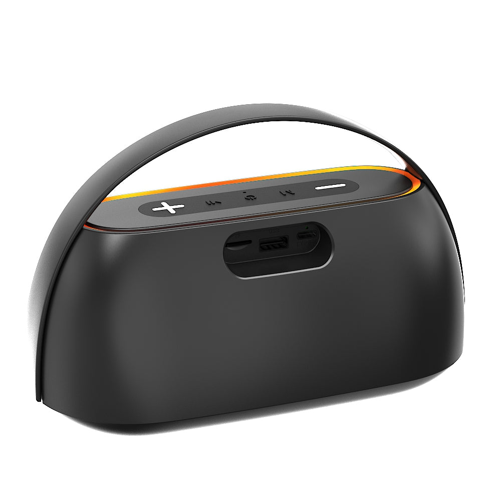 Atomik Grab 20W Portable Boombox Party Speaker (Black)