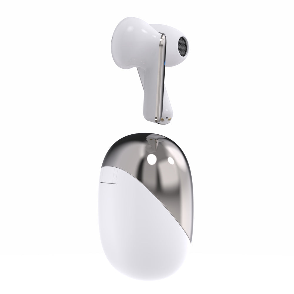 BTW100 Khrome True Wireless Bluetooth Earbuds (White)