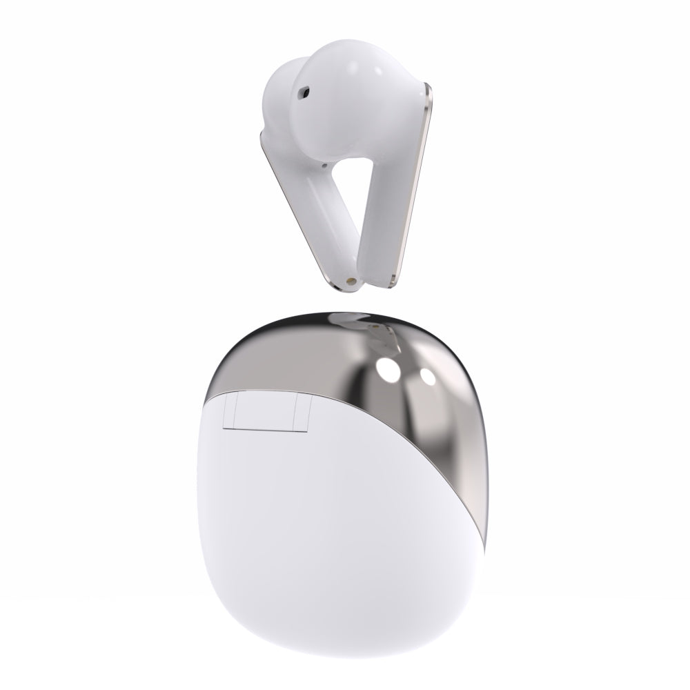 BTW100 Khrome True Wireless Bluetooth Earbuds (White)