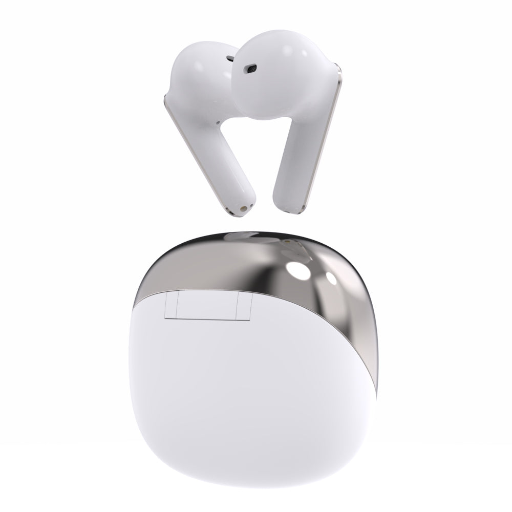 BTW100 Khrome True Wireless Bluetooth Earbuds (White)