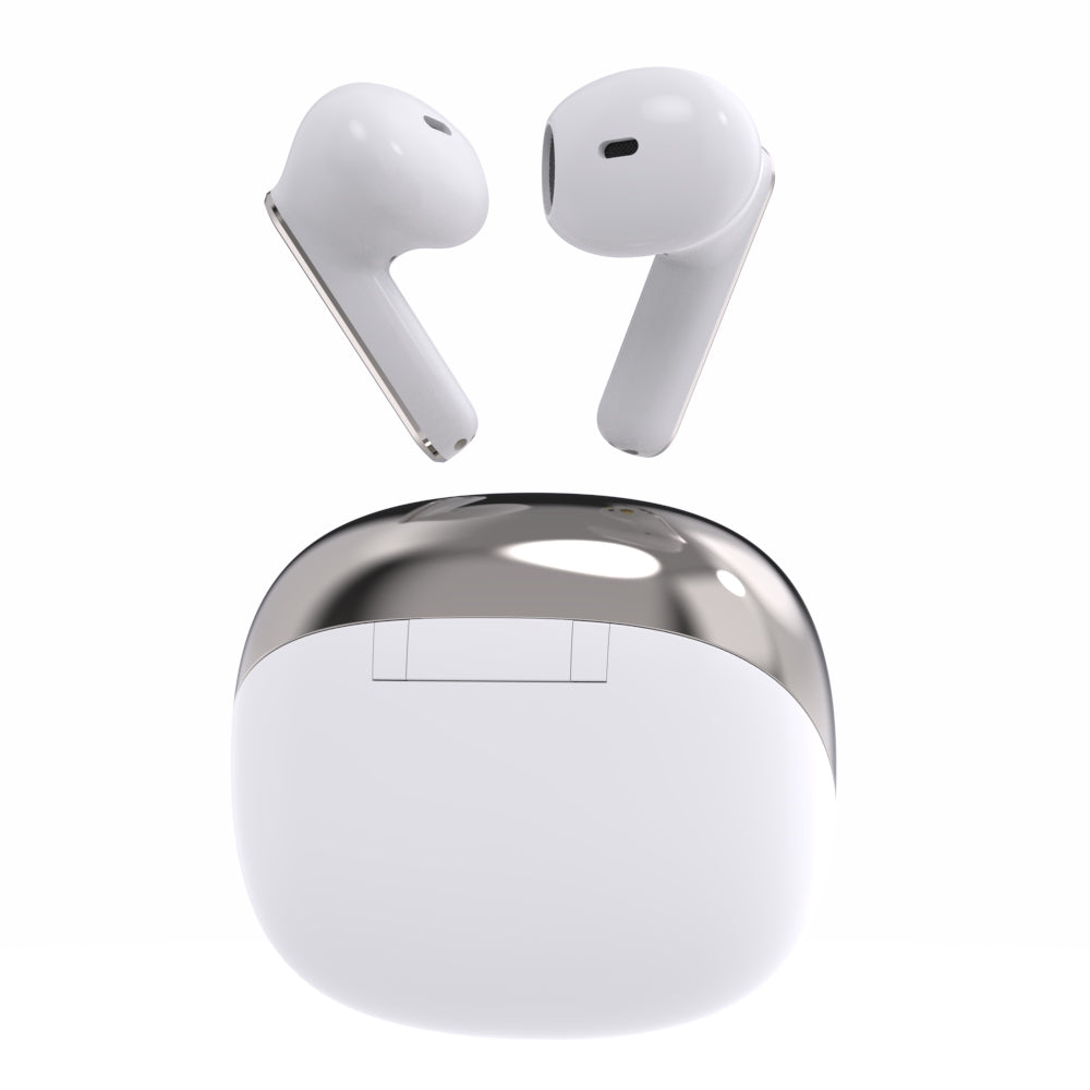 BTW100 Khrome True Wireless Bluetooth Earbuds (White)