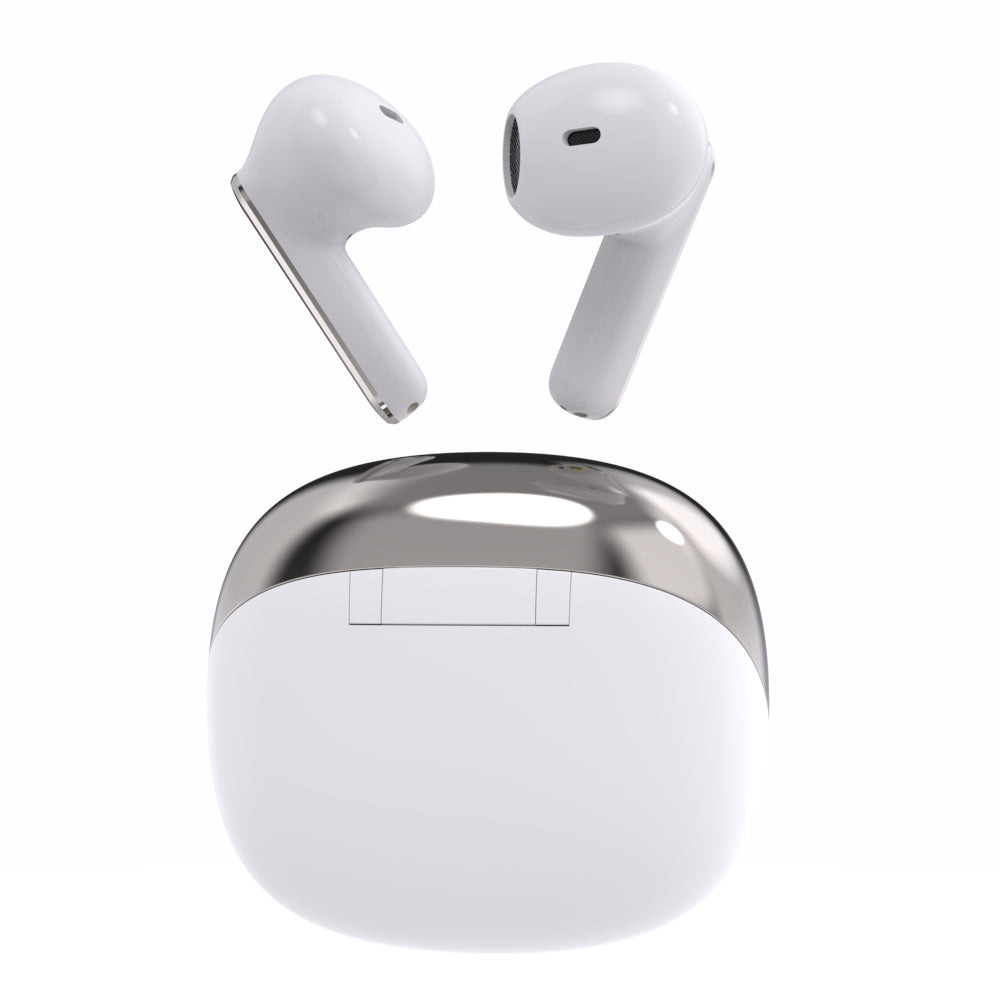 BTW100 Khrome True Wireless Bluetooth Earbuds (White)