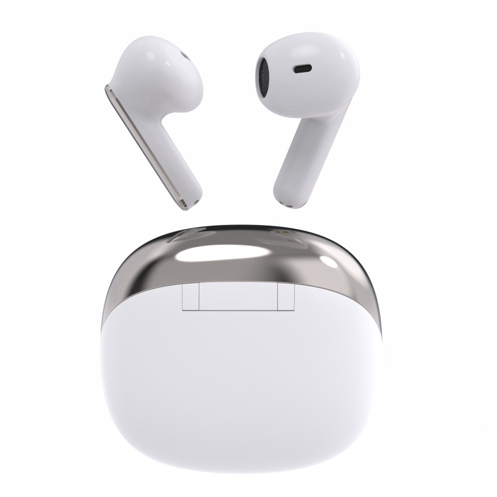 BTW100 Khrome True Wireless Bluetooth Earbuds (White)