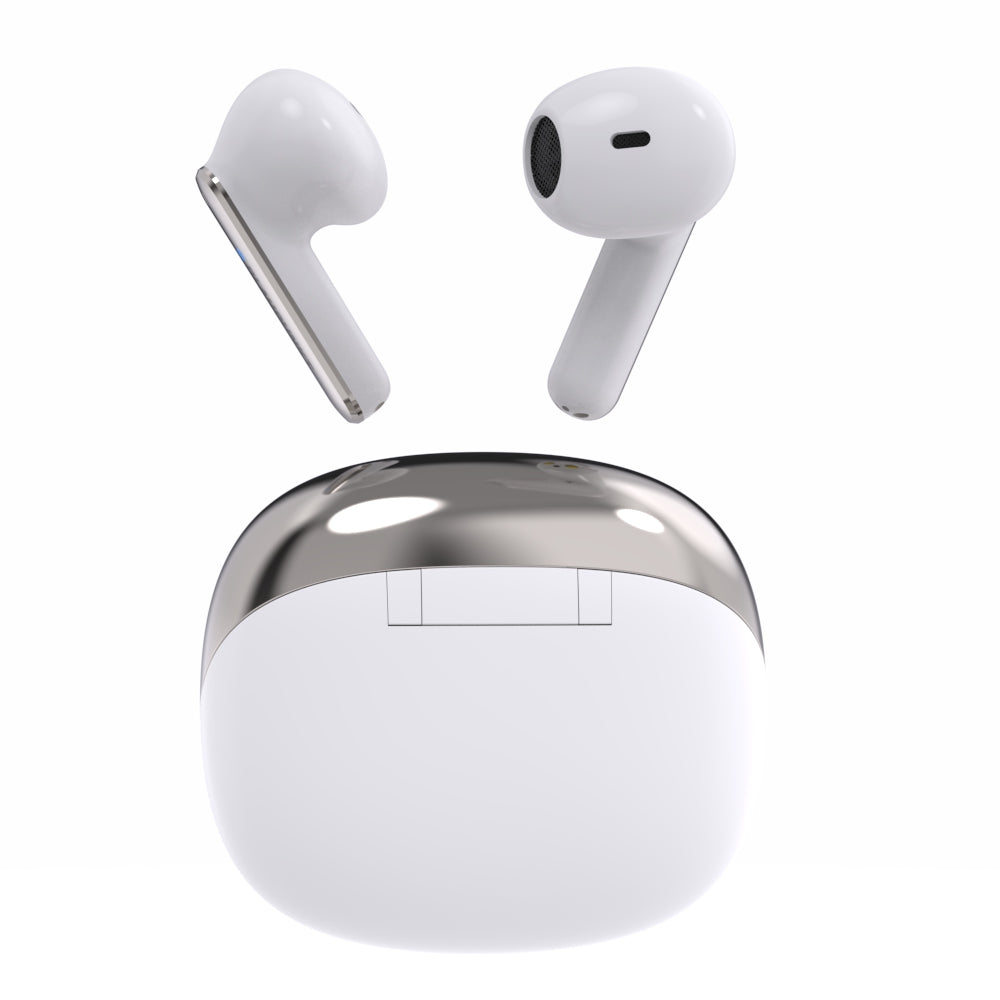 BTW100 Khrome True Wireless Bluetooth Earbuds (White)
