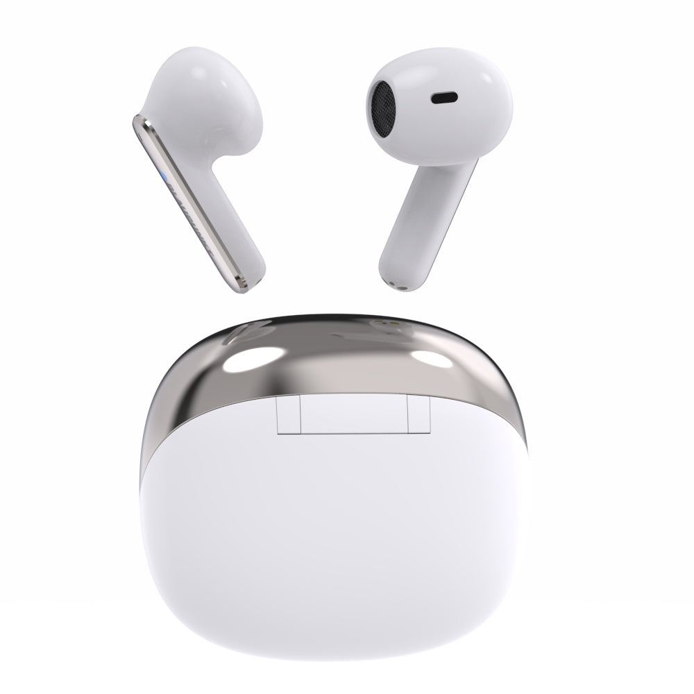 BTW100 Khrome True Wireless Bluetooth Earbuds (White)