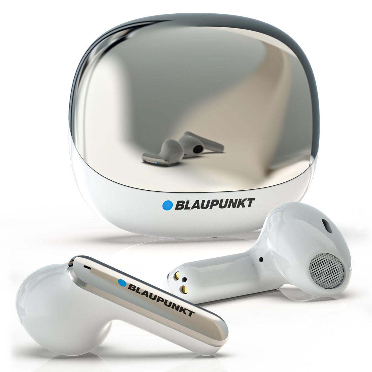 BTW100 Khrome True Wireless Bluetooth Earbuds (White)