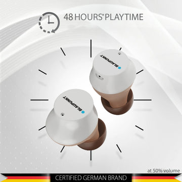 BTW25 Truly Wireless Earbuds (White)