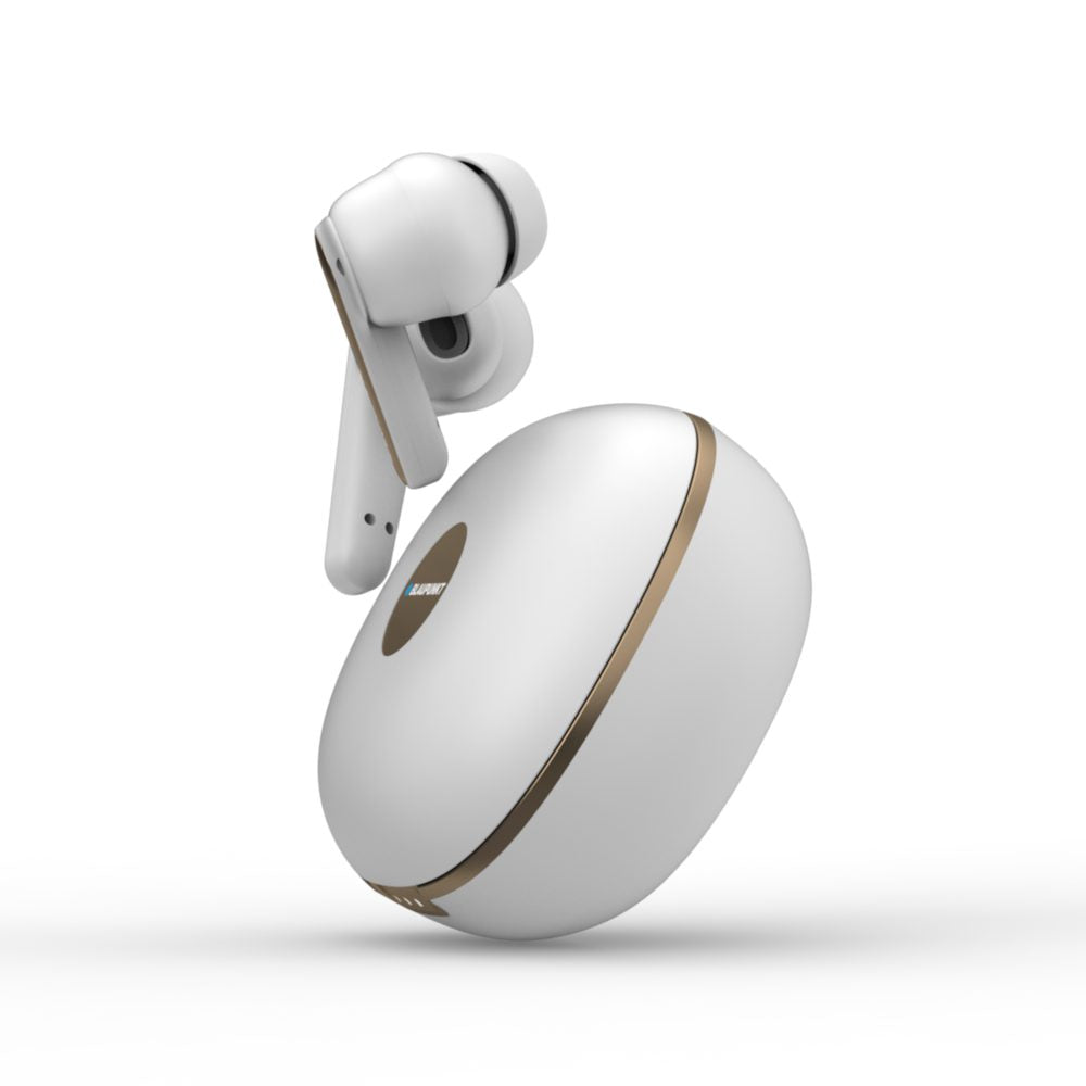 BTW300 Xtreme Moksha Maxbuds TRUE ANC Wireless Earbuds (White)