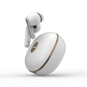 BTW300 Xtreme Moksha Maxbuds TRUE ANC Wireless Earbuds (White)