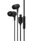 EM-01 Type C Wired Earphone with Noise Cancellation (Black)