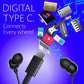 EM06 Type C Wired Earphone(Black) - Blaupunkt India