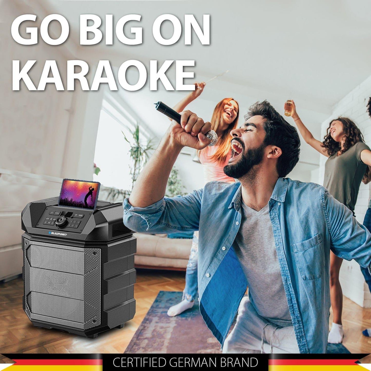 Rock & ROLL PS150 Wireless Bluetooth 100W Outdoor Party Speaker - Blaupunkt India