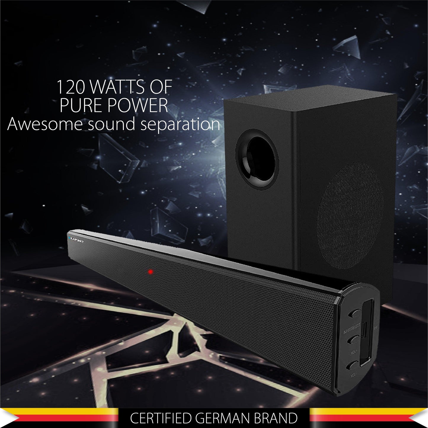 Recertified SBW50 Soundbar with subwoofer Soundbar home SBW-50 RCT 