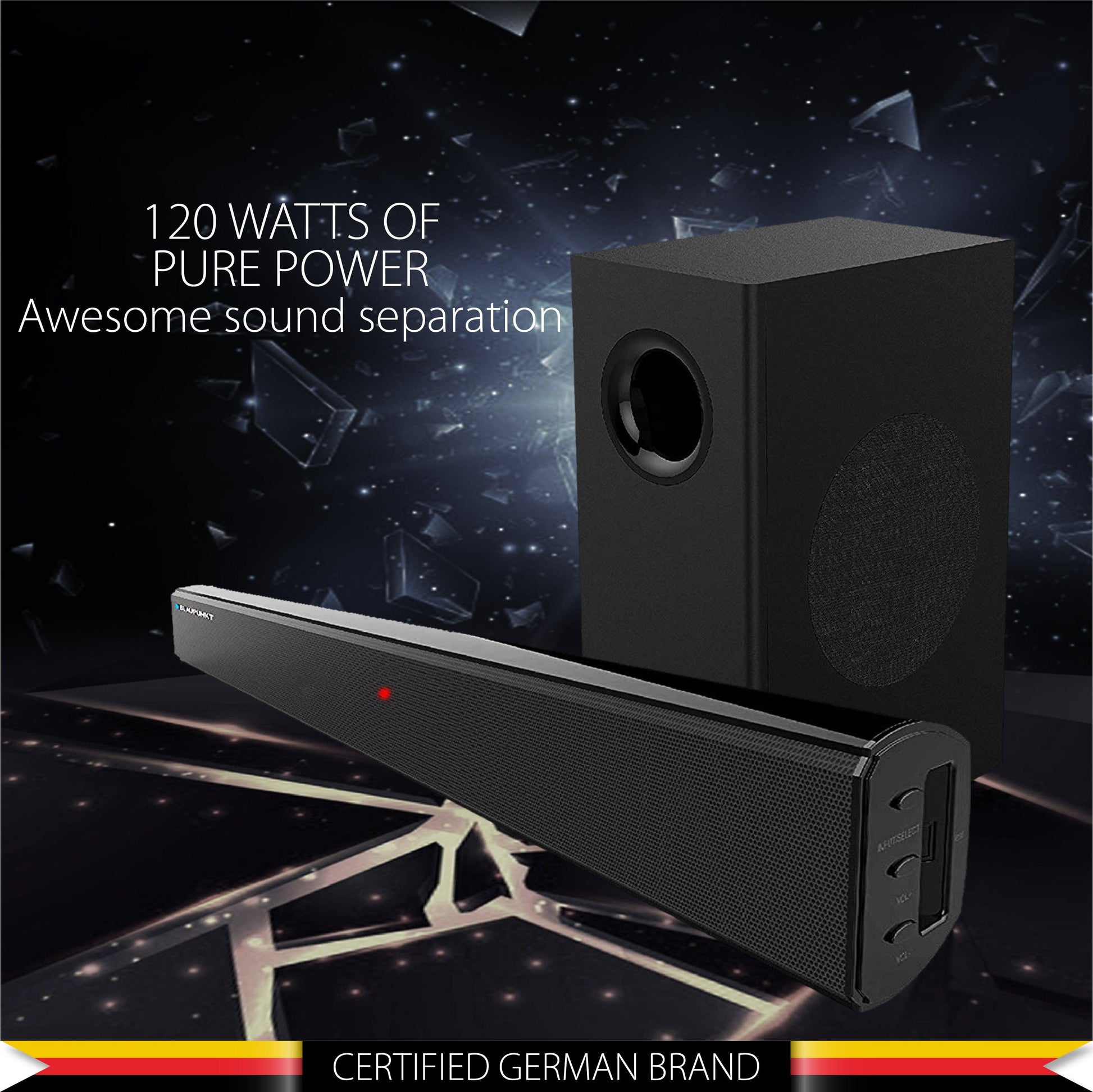 Recertified SBW50 Soundbar with subwoofer Soundbar home SBW-50 RCT 