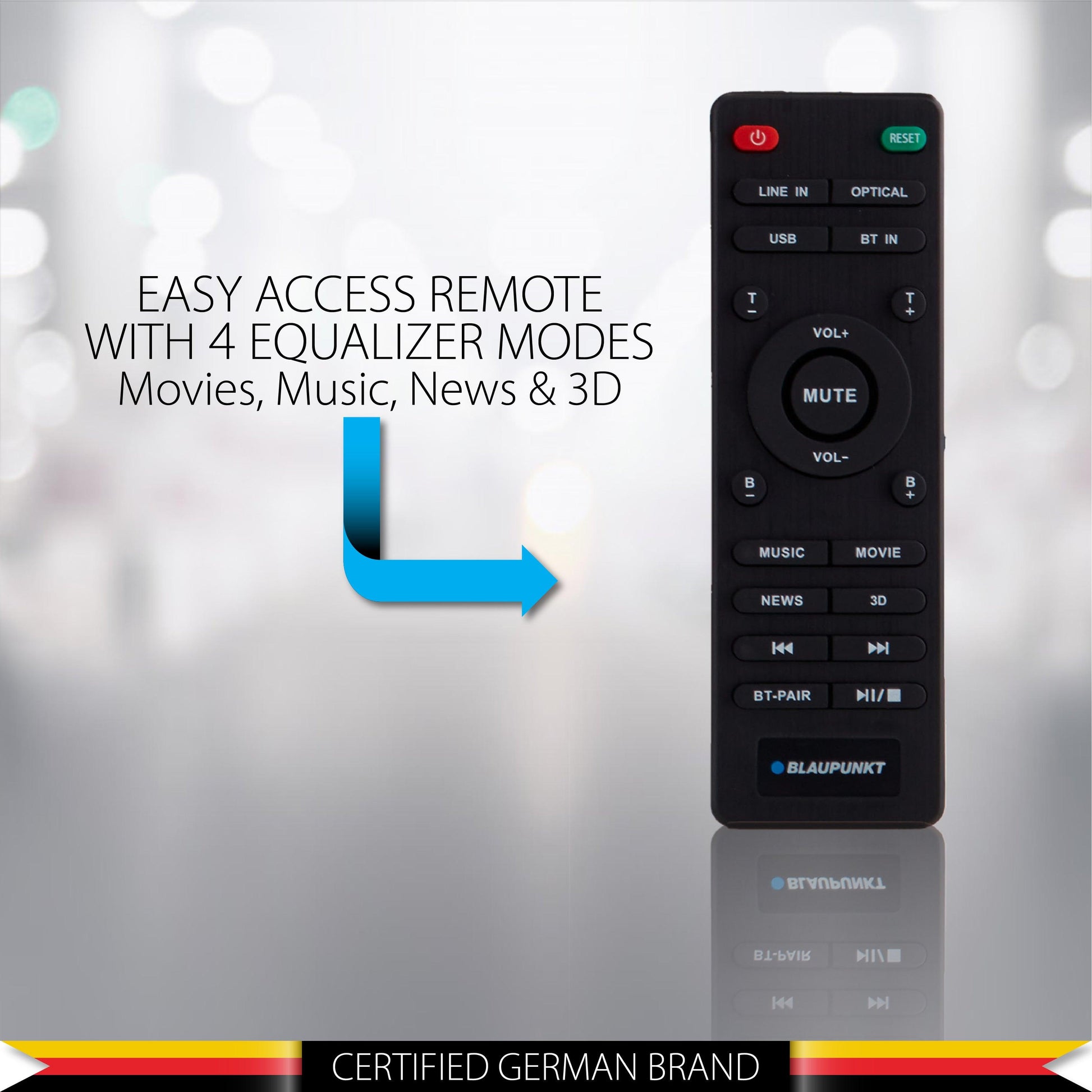 Recertified SBW100 Soundbar with subwoofer Soundbar Recertified SBW-100 RCT 