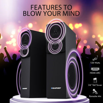 TS120 Black - Blaupunkt India